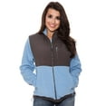 thumbnail image 1 of TR Women's Sport Fleece Jacket by 9 Crowns Essentials (Sky/Grey, Small), 1 of 2
