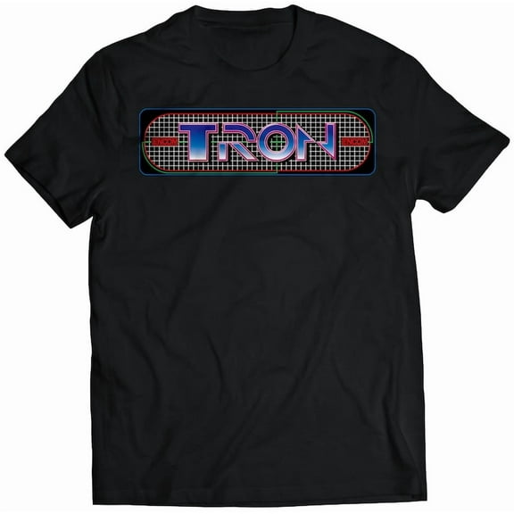 TR0N Arcade Marquee Premium Unisex T-shirt (vectorized Design)