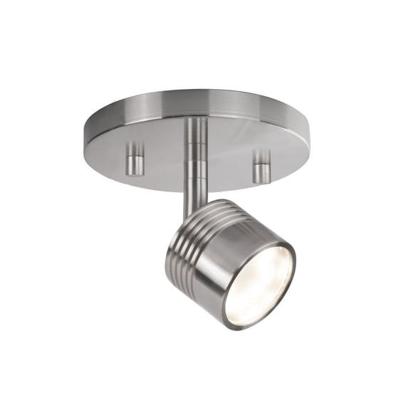 TR10006-BN-Kuzco Lighting-Lyra - 6W LED Track Light-4.75 Inches Tall and 4.88 Inches Wide-Brushed Nickel Finish
