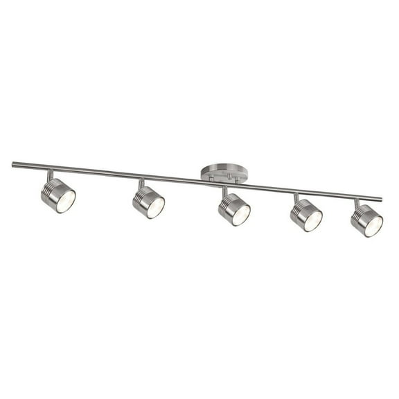 TR10036-BN-Kuzco Lighting-Lyra - 27W LED Track Light-5.75 Inches Tall and 4.88 Inches Wide-Brushed Nickel Finish