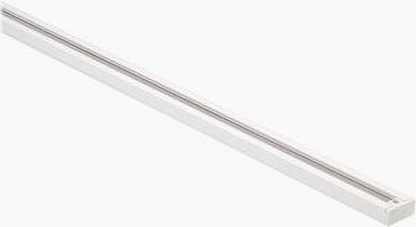 Nuvo 8' White Flexible Track Lighting Section