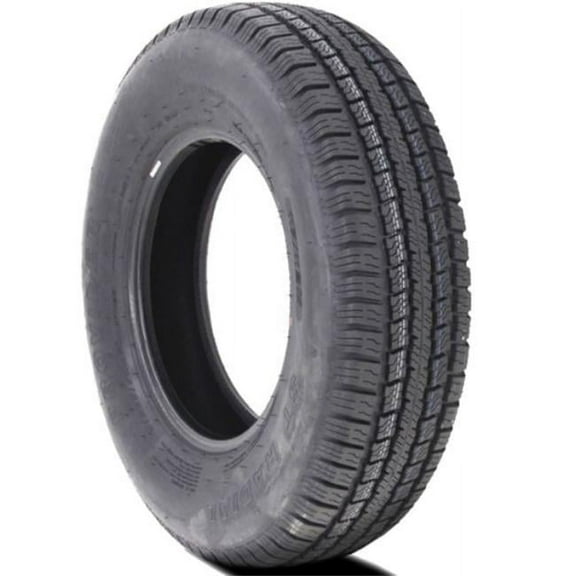 TR20515 ST205-75R15 Load Range C Trailer Tire, Black