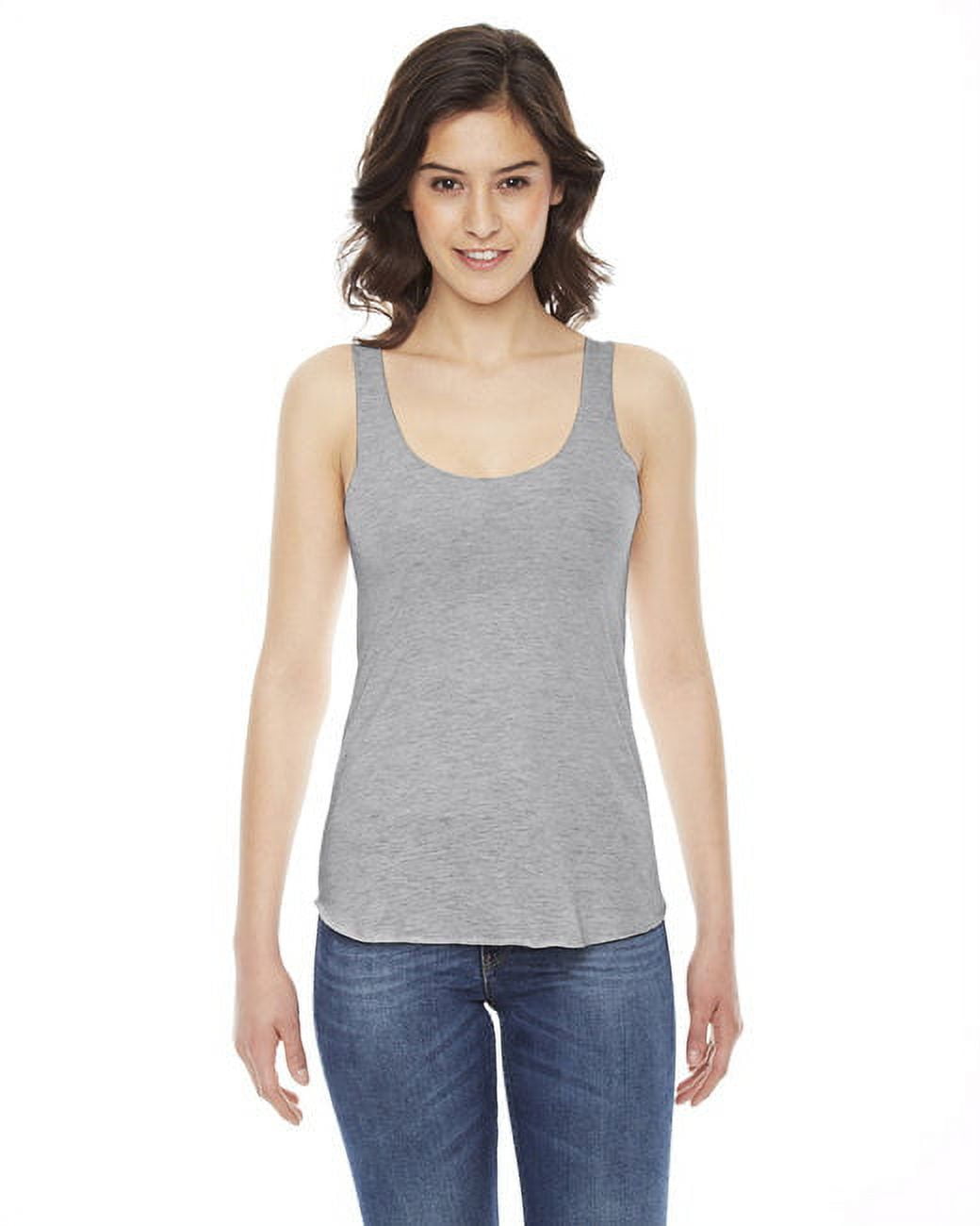 TR308W American Apparel Ladies' Triblend Racerback Tank Athletic Gray XS -  Walmart.com