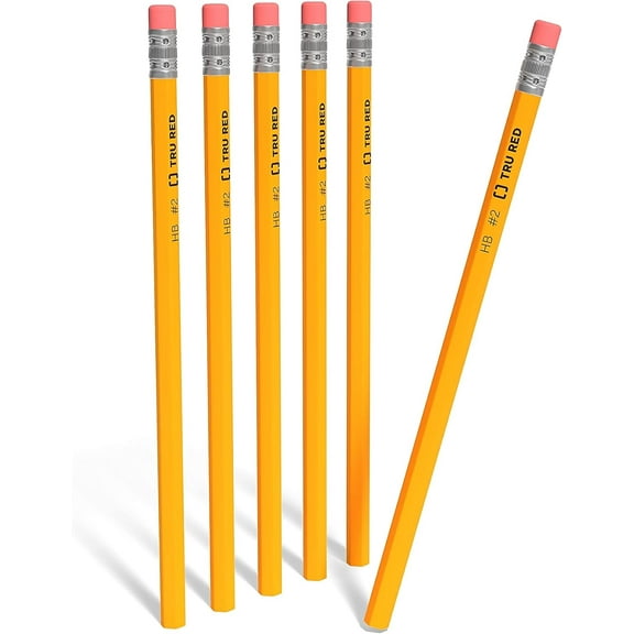 TR58565 Wooden Pencil, 2.2mm, #2 Medium Lead, 72/Pack