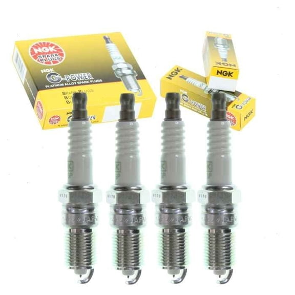 TR6GP NGK G-Power Platinum Spark Plugs Set 4PCS For Camaro Mustang Firebird GT