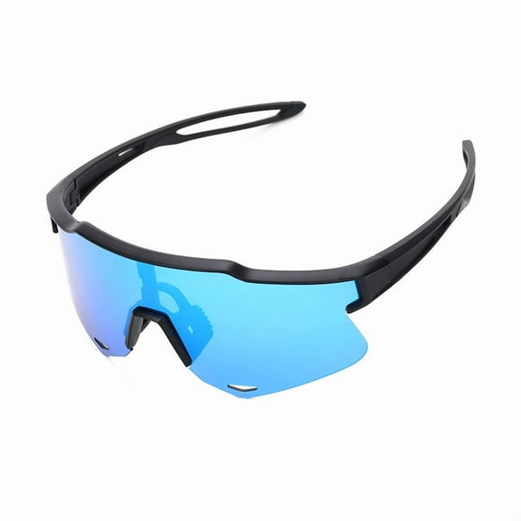 TR90 Customized Logo Sports Glasses for Men and Women Polarized Adult Cycling Goggles Black, Red, Grey Frame Color
