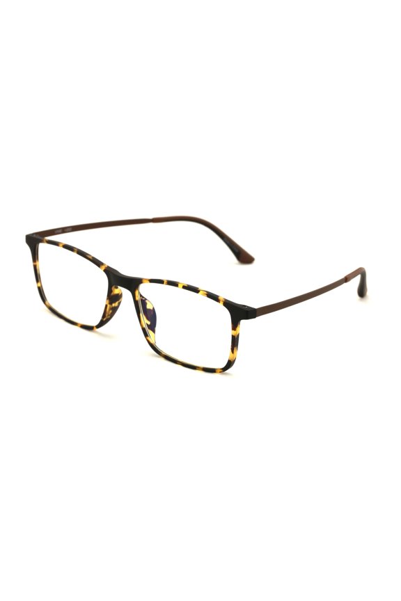 TR90 With Flexible Titanium B Temple Rectangle Reading Glasses - AR Anti-Reflective Coating - Reduce fatigue, strain, & dry eye from computer usage.
