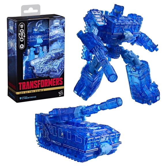 Transformers Toys Age of the Primes Energon Cybertread 5.5-Inch Action Figure, 8+
