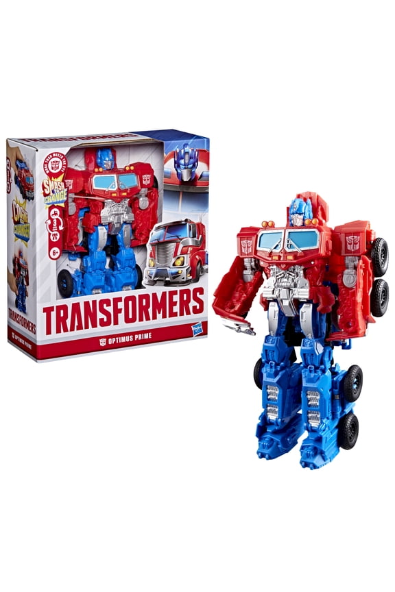 Toys Smash Changers Optimus Prime Action Figure, 6+