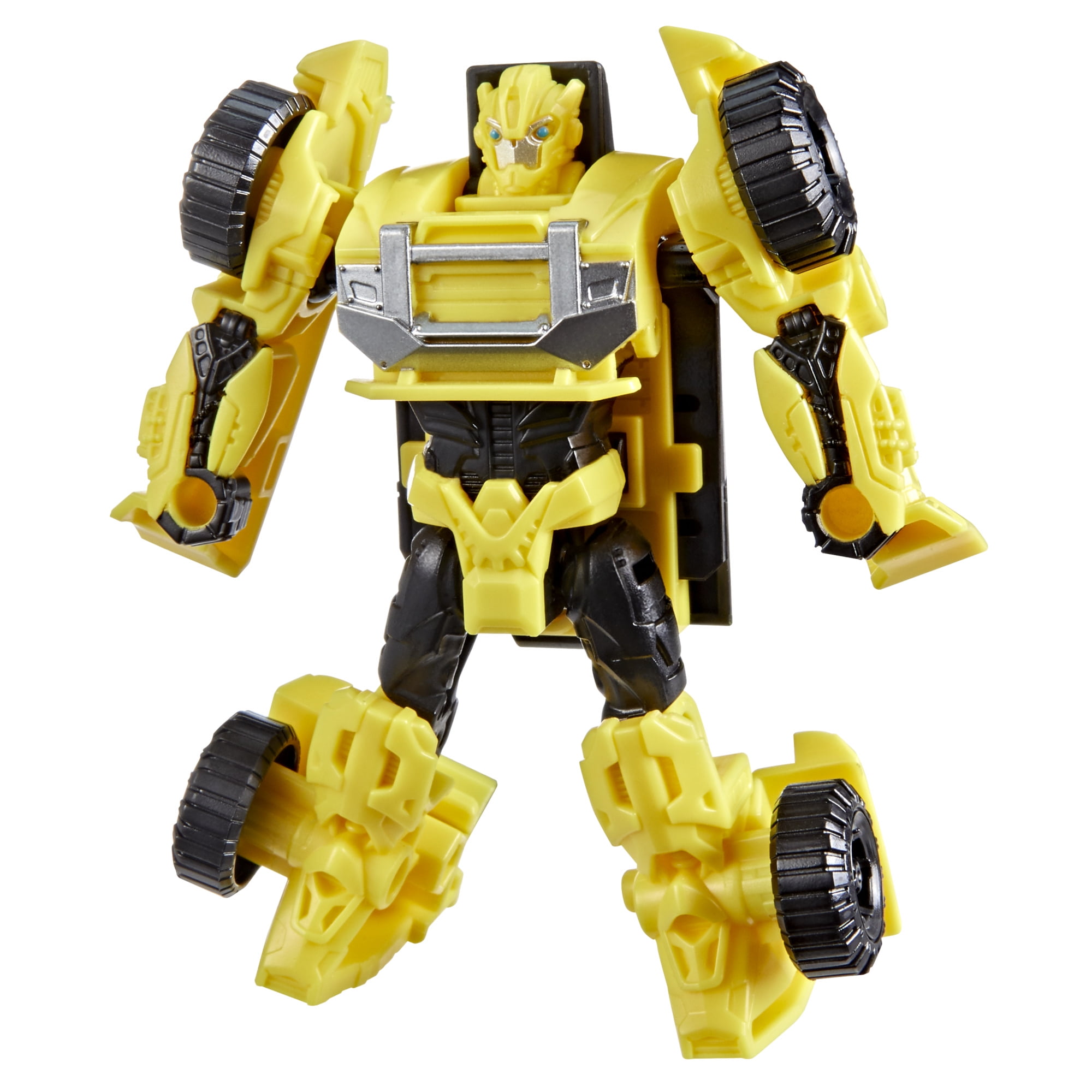 Transformers Toys CYBERWORLD Cyber Changers Bumblebee Action Figure, 6+