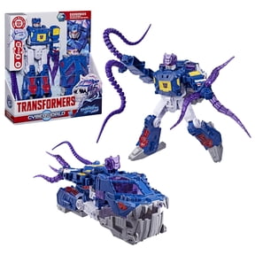 Transformers Toys CYBERWORLD Soundwave Deep Sea Explorer 9-inch Action Figure, 6+