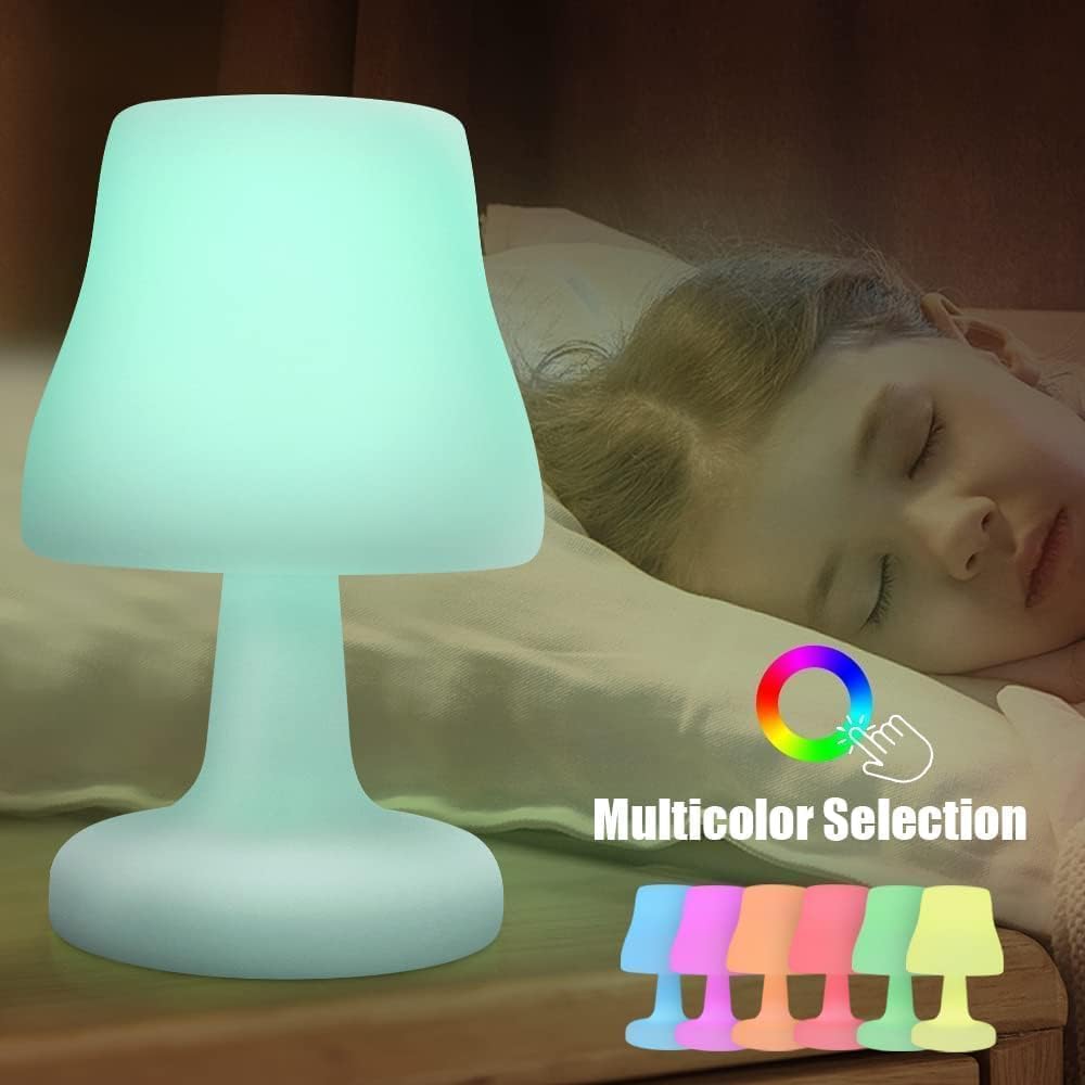 TRA-Cordless Bedside Table Lamp, Outdoor Portable Rechargeable LED Lamp ...