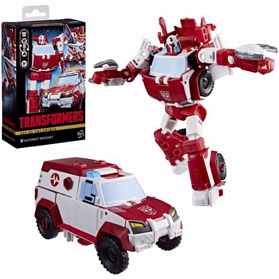 Transformers Toys Age of the Primes Autobot Ratchet 5.75-inch Action Figure, 8+