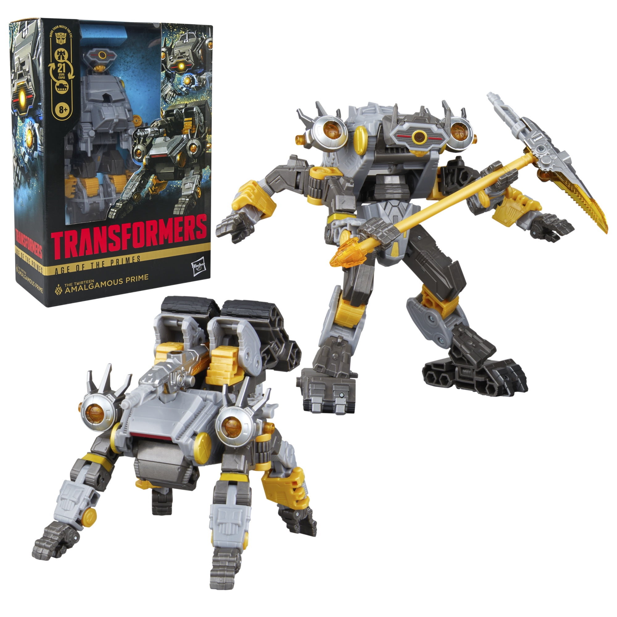 Transformers Toys Age of the Primes The Thirteen Amalgamous Prime 5.5" Action Figure, 8+