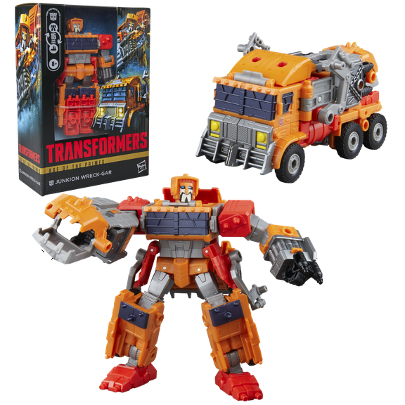 Transformers Toys Age of the Primes Junkion Wreck-Gar 7" Action Figure, 8+