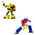 thumbnail image 1 of Transformers The Movie 86-29 Bumblebee and Devastation Optimus Prime Action Figures, 2-pack, 1 of 8