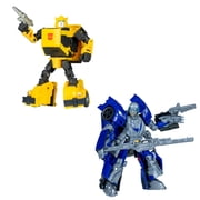 Transformers Studio Series Deluxe Class The Movie 86-29 Bumblebee and Dark of the Moon Wheeljack Que 2-pack 4.5" Action Figures, 8+