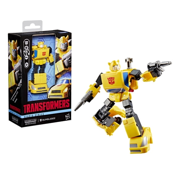 Transformers Toys Studio Series Transformers: Devastation Bumblebee 4" Action Figure, 8+