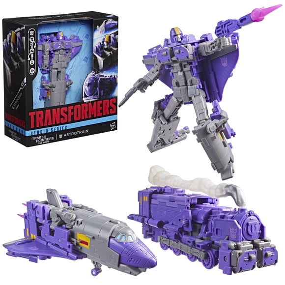 Transformers Toys Studio Series The Transformers: The Movie Astrotrain 6.75" Action Figure, 8+