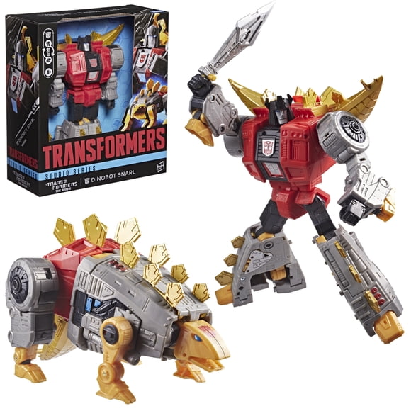 Transformers Toys Studio Series The Transformers: The Movie Dinobot Snarl 8" Action Figure, 8+