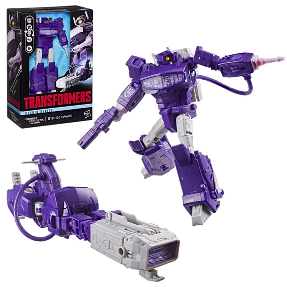 Transformers Toys Studio Series The Transformers: The Movie Shockwave Action Figure, 8+