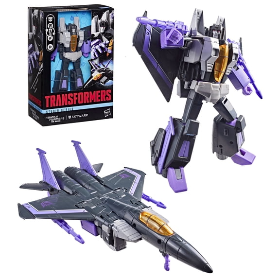 Transformers Toys Studio Series The Transformers: The Movie Skywarp Action Figure, 8+