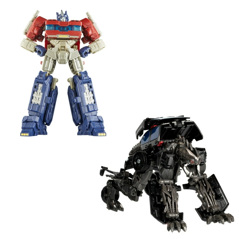 Transformers One 112 Optimus Prime and Dark of the Moon Decepticon