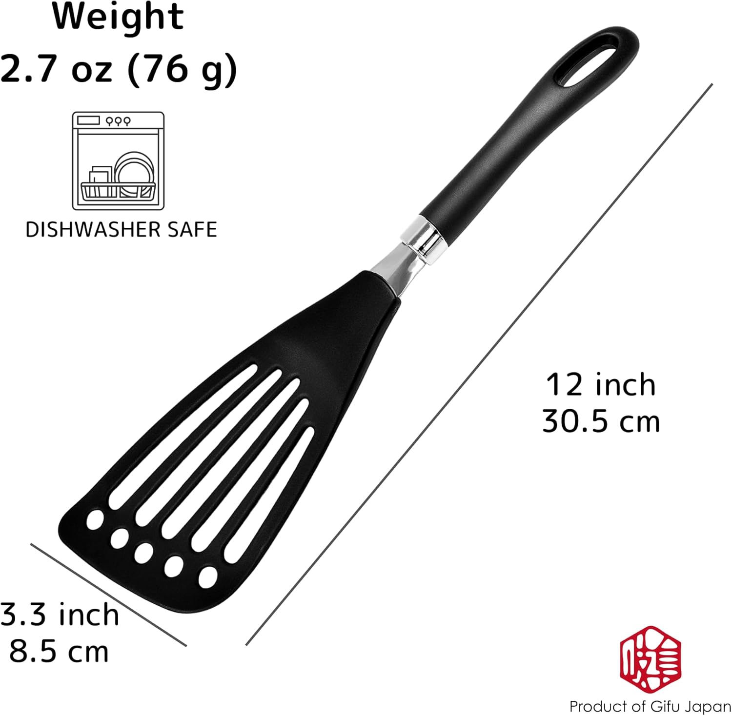 Antihaft-nylon-küchen Utensilien Gut Kochen Flach Braten Nylon-spatel - Buy Flac