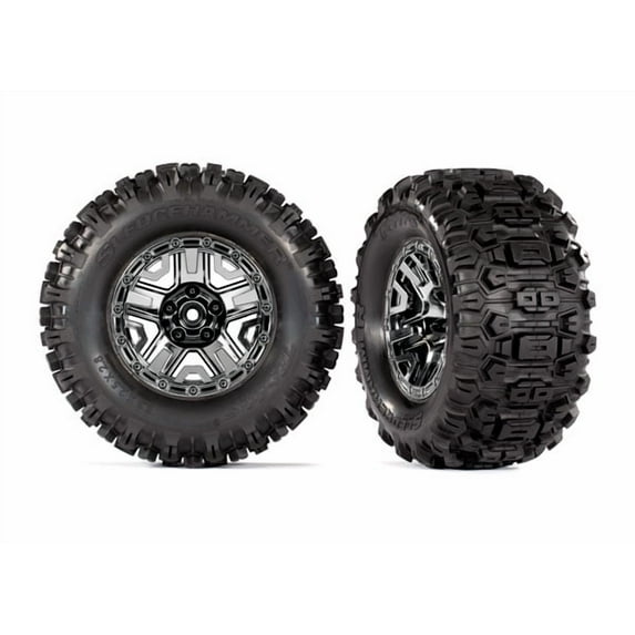 Traxxas 9072 Tires & Wheels, Assembled and Glued