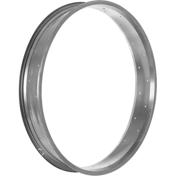 TRACER 26-inch 75mm Fat Tire Bicycle Rim - Lightweight Aluminum Alloy Rims for Beach Cruiser, Fat Bikes and Stretched Chopper Bikes (RM-TR752636-PL)