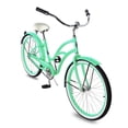 thumbnail image 1 of TRACER TAHA Women's Beach Cruiser, 26 in Wheels, Single-Speed, Hi-Ten Steel Frame, Coaster Brake, Apple Green, 1 of 7