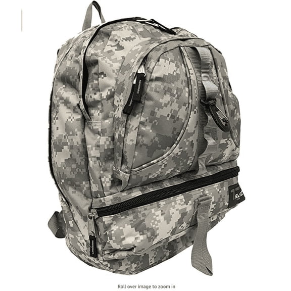 TRACK 19" DELUXE CAMOUFLAGE BACKPACK