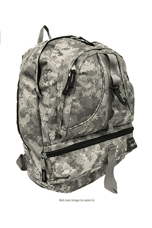 19" DELUXE CAMOUFLAGE BACKPACK