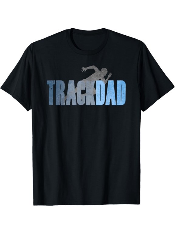 Track & Field Runner Cross Country Running Father T-Shirt