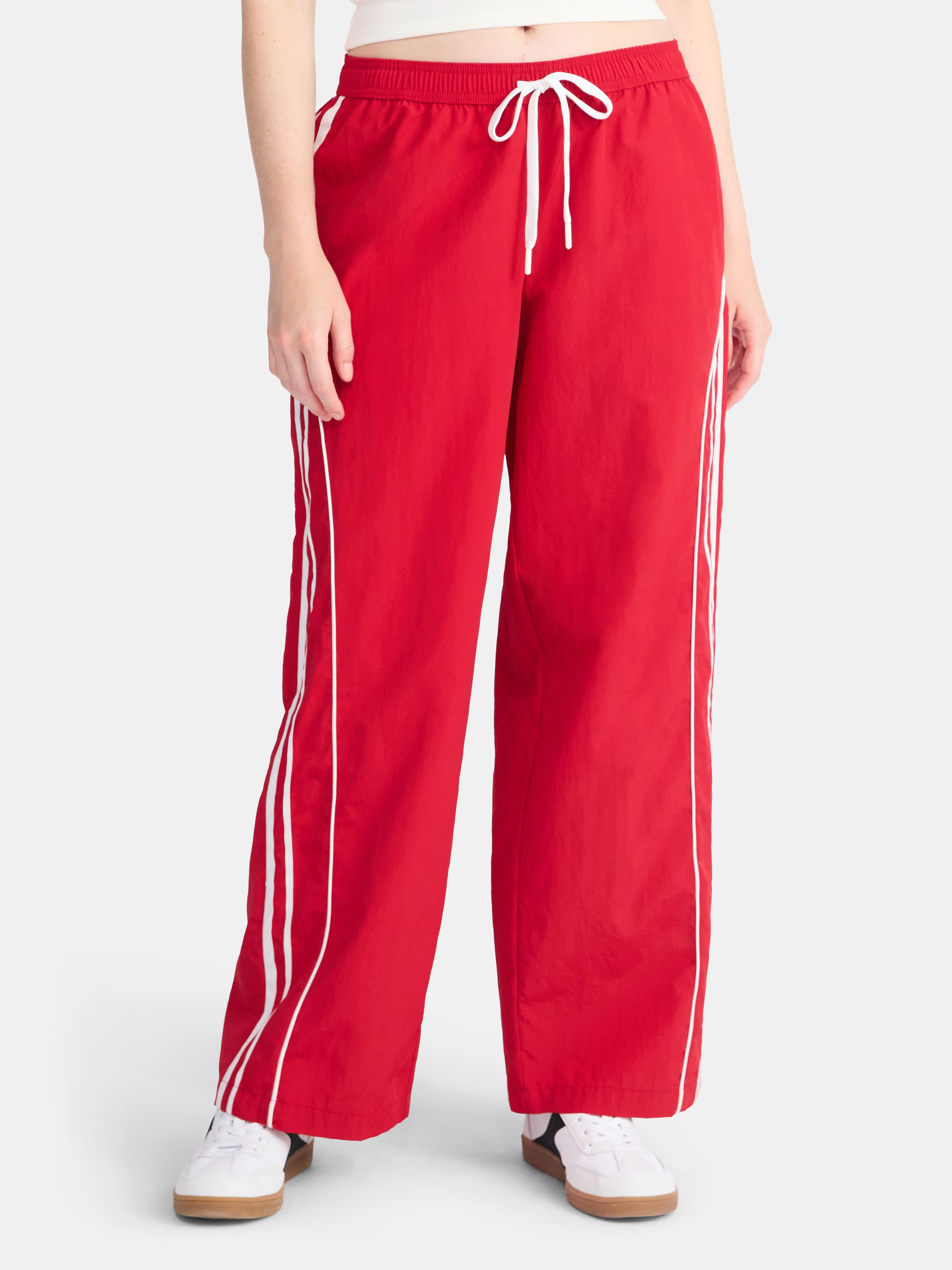 No Boundaries Track Pants with Side Stripes, Women’s