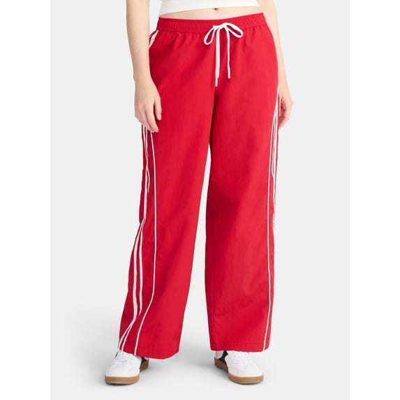 No Boundaries Track Pants with Side Stripes, Women’s