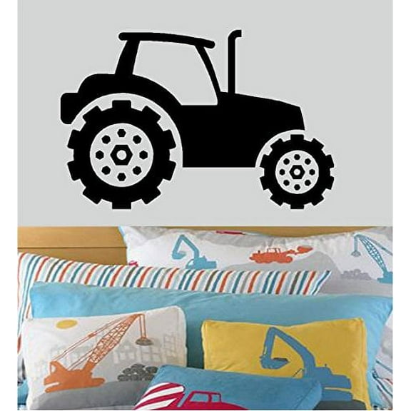 TRACTOR #3 (Boys, Room) ~ WALL Decal , HOME DECOR 22" X 33"