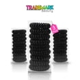 thumbnail image 1 of TRADEMARK BEAUTY HAIR COILS SET, Spiral Hair Ties, No Crease Ponytail Phone Cord Hair Ties, 27 Count (3 Pack), Black, 1 of 6
