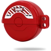 TRADESAFE Gate Valve Lockout Device, Valve Lockout for 1  to 2-1/2  Handle Diameter, 3/4 Stem Diameter