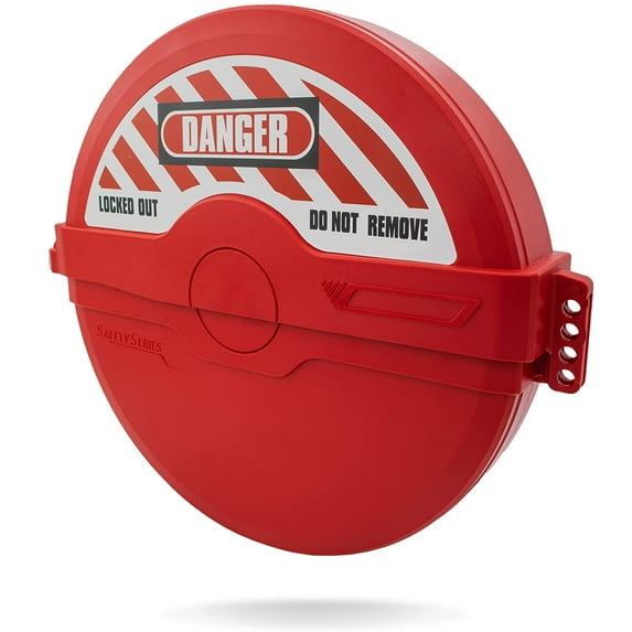 TRADESAFE Gate Valve Lockout Device, Valve Lockout for 10” to 13” Diameter Handles