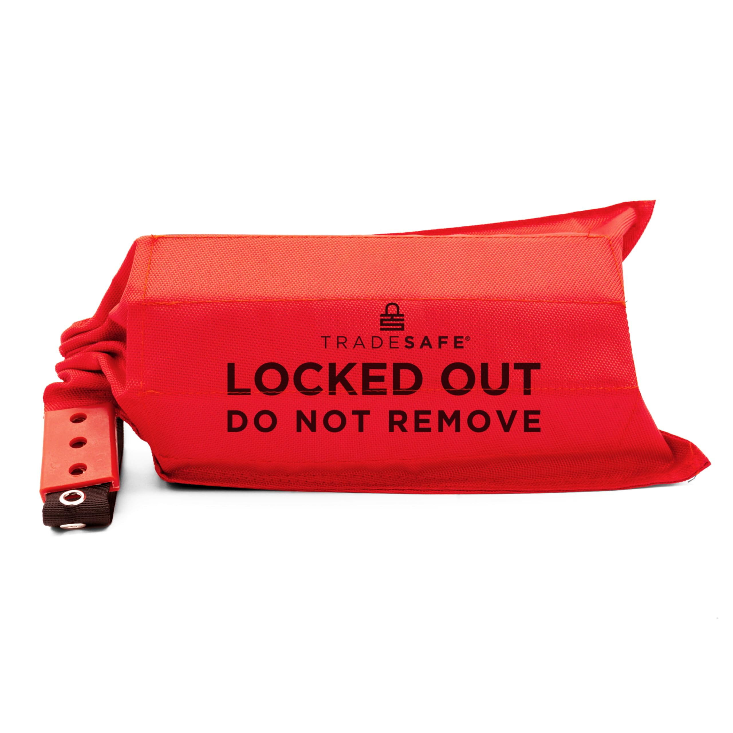 TRADESAFE Lockout Tagout Oversized Plug and Hoist Control Cover, 17-1/4 ...