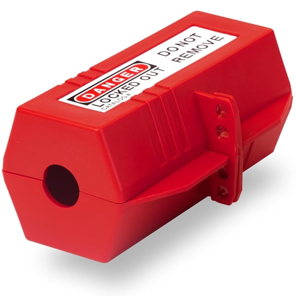 TRADESAFE Lockout Tagout Plug Lock, 220 Volt Plug Lockout for Electrical Plugs with 3" Diameter