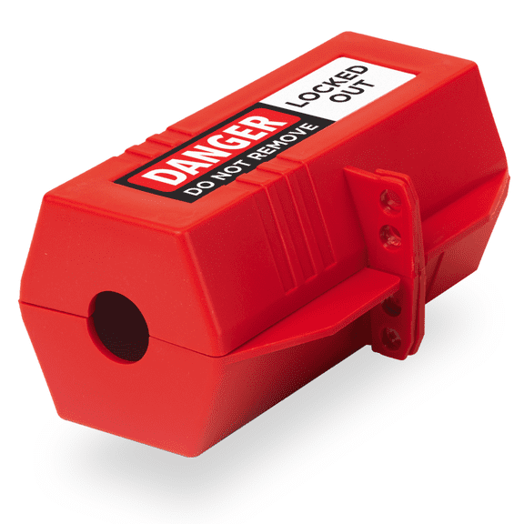 TRADESAFE Lockout Tagout Plug Lock, 220 Volt Plug Lockout for Electrical Plugs with 3" Diameter