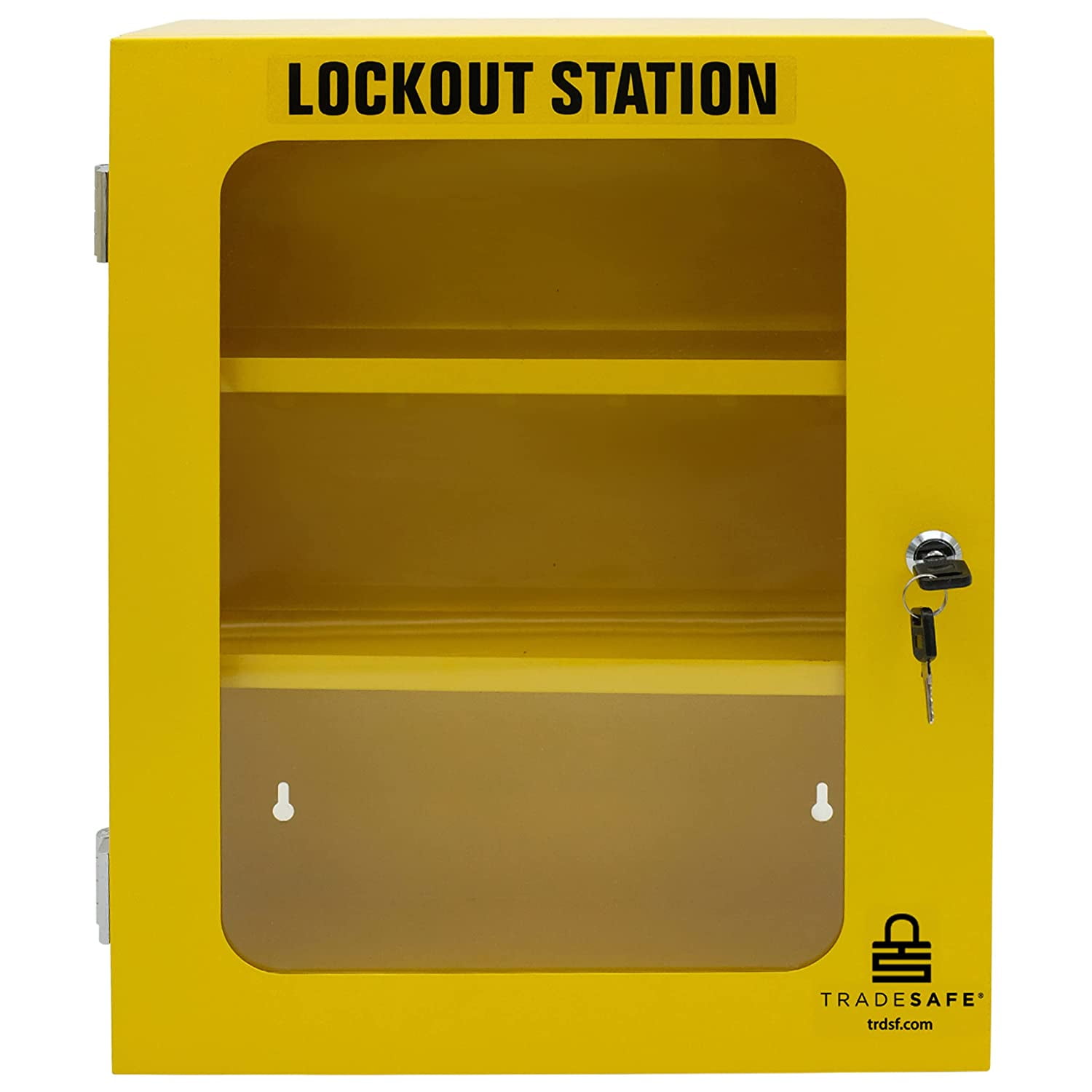 TRADESAFE Lockout Tagout Steel Cabinet, LOTO Kit Station Unfilled for ...