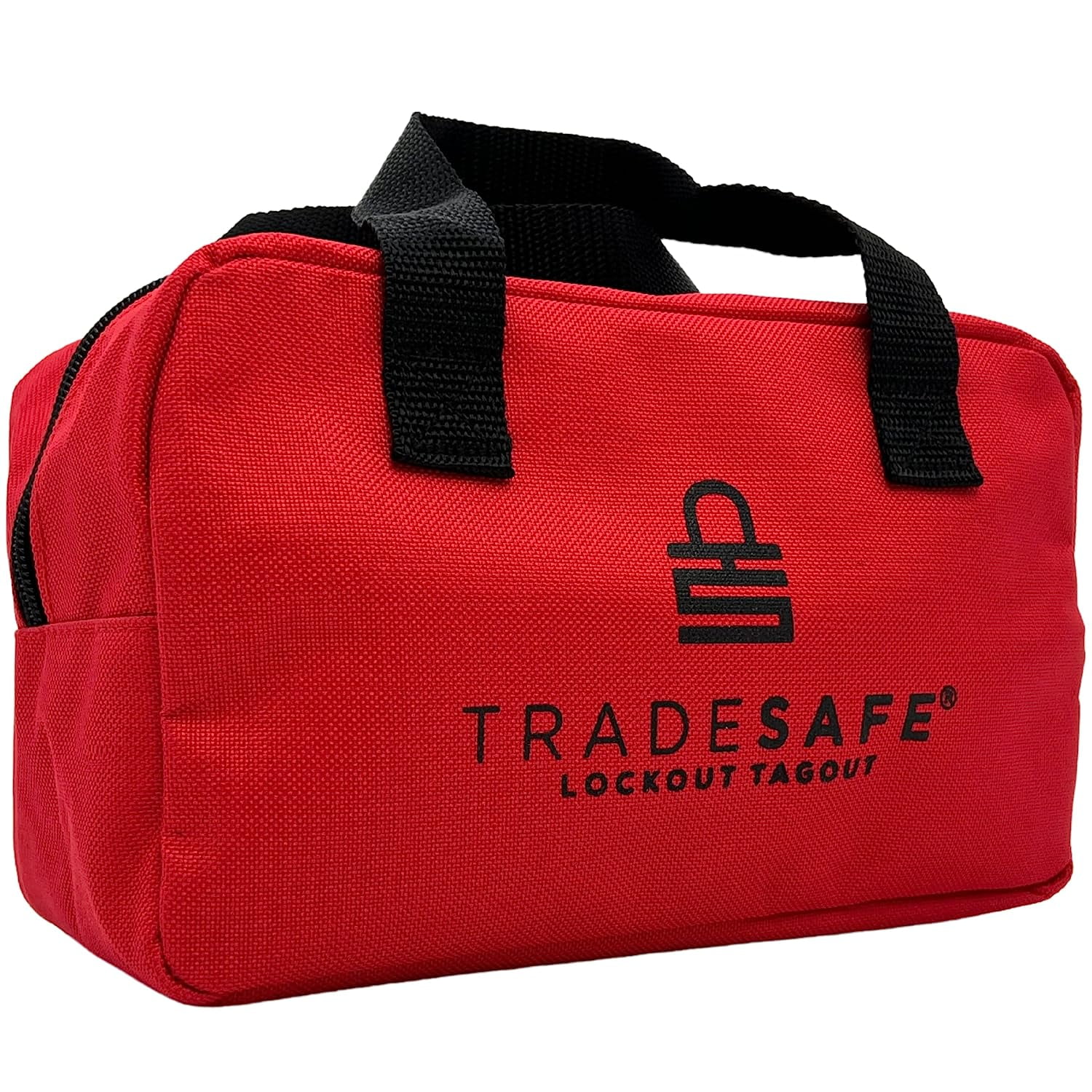 TRADESAFE Lockout Tagout Tool Carrying Bag, Unstocked Lockout Bag, 9-3/ ...