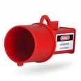 thumbnail image 1 of TRADESAFE Pin and Sleeve Receptacle Lockout Tagout Device, Electrical Outlet Lock, 2-1/2" Diameter, 1 of 9