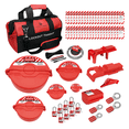thumbnail image 1 of TRADESAFE Valve Lockout Tagout Kit, LOTO Kit 55 Pcs, OSHA-Compliant for Lock Out Tag Out, 1 of 9