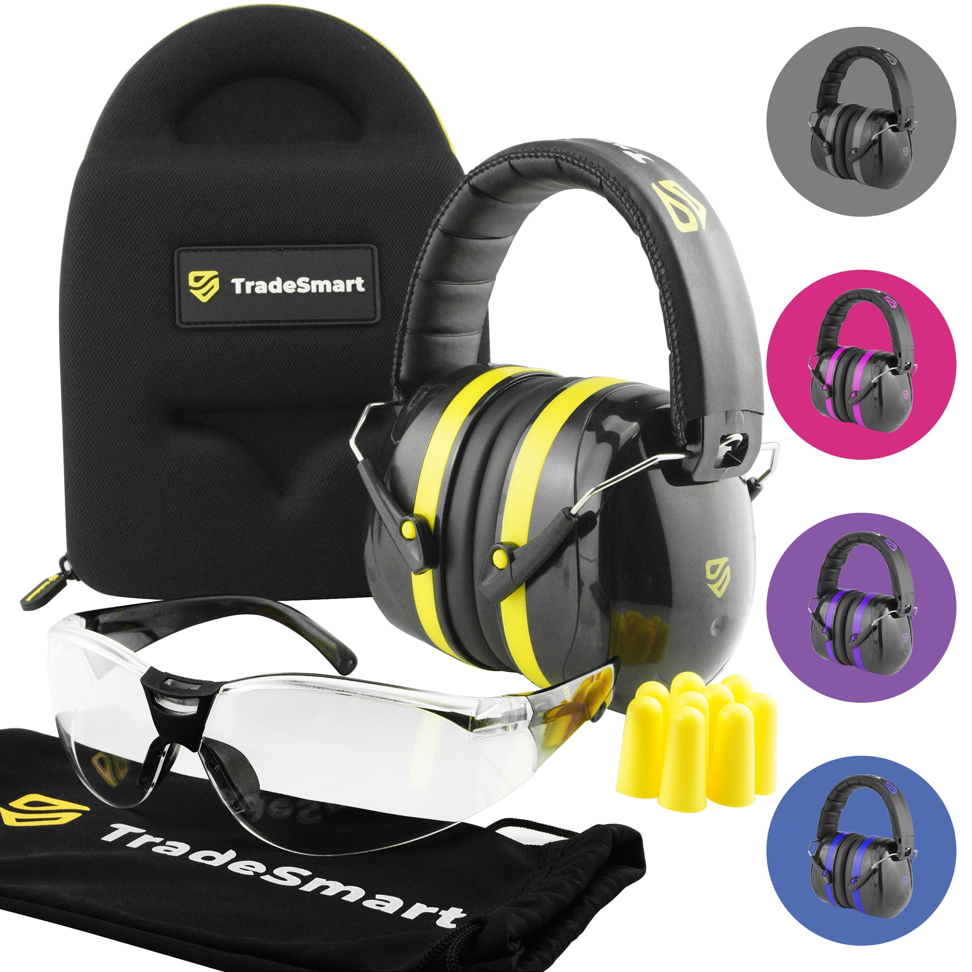 TRADESMART Hearing Protection for Shooting Range/Ear and Eye Protection