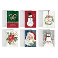 Season's Greetings Christmas Cards and Envelopes, 24 Count, by Holiday