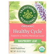 Traditional Medicinals Tea, Organic Healthy Cycle, Tea Bags, 16 Count